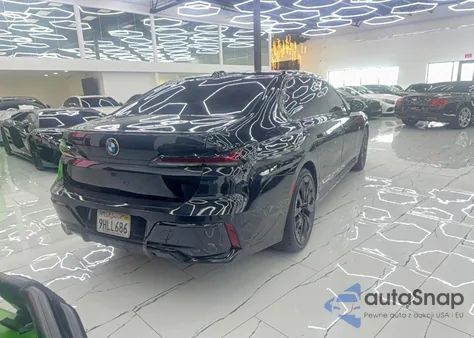 2023 BMW 740 I z USA, uszkodzony, nr VIN WBA23EH0XPCN49373